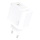 2. Dudao A28C 45W GaN Wall Charger + USB-C Cable - White