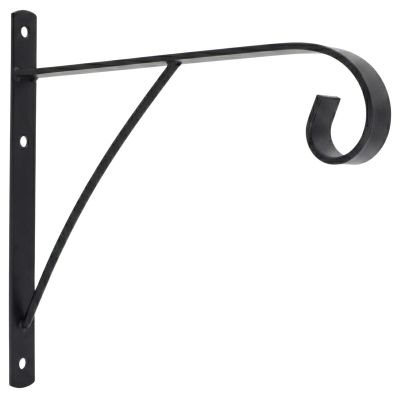 2. METAL PLANT HANGER CLASSIC SIMPLE BLACK 26X28CM KINZO