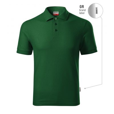 Reserve Men's Polo Shirt (Bottle Green (Brand Label))