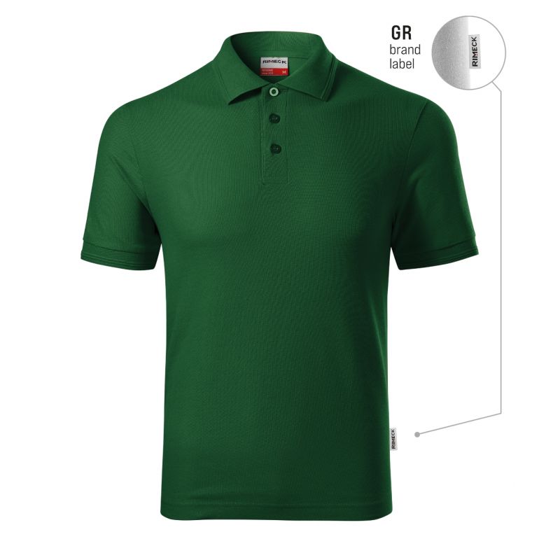Reserve Men's Polo Shirt (Bottle Green (Brand Label))