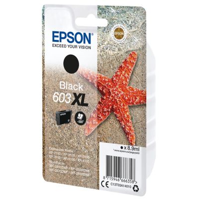 2. Epson Singlepack Black 603XL Ink