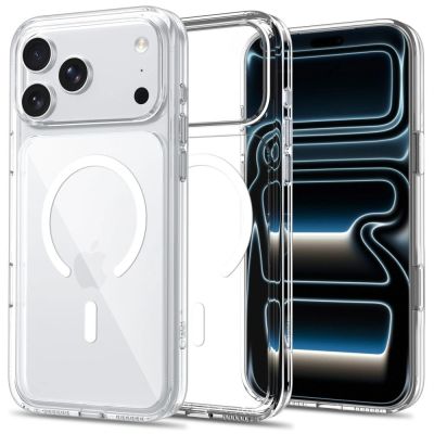 14. Tech-Protect Flexair Hybrid CC MagSafe Case for iPhone 17 Pro Max / 18 Pro Max - Clear
