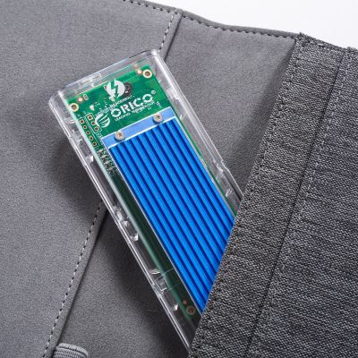 5. Orico TCM2-C3 M.2 NVME to USB-C 10Gb/s Disk Drive - Blue