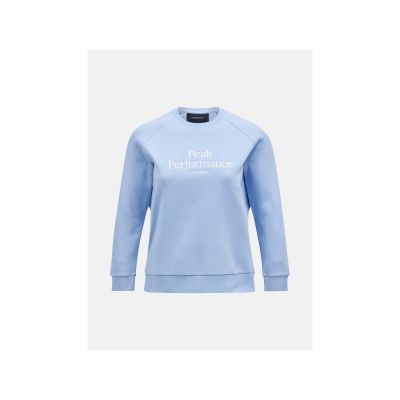 Peak Performance W Original Crew Sweatshirt Blue