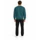 2. Men's round neck sweatshirt without zipper 4F 4FWAW26TSWSM2736-46S