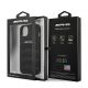 8. AMG Leather Debossed Lines case for iPhone 13 mini - black