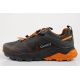 2. Flyrock Vibram men's trekking sports shoes, durable gray orange
