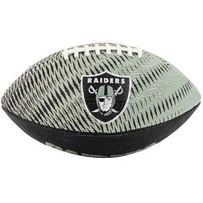 4. Ball Wilson NFL Team Tailgate Las Vegas Raiders Jr Ball WF4010017XBJR