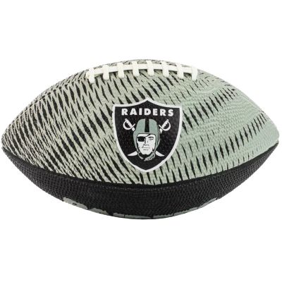 4. Wilson NFL Team Tailgate Las Vegas Raiders Jr Ball WF4010017XBJR 