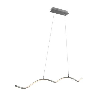 16. Activejet AJE-SARA LED ceiling lamp, silver, neutral white light, 1690 lm.