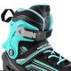 3. NILS Extreme NH18190 2in1 roller skates, black and blue, size S (29-33), with replaceable hockey blade