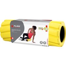 EXERCISE ROLLER 36x14CM SOFT YELLOW PURE 2 IMPROVE