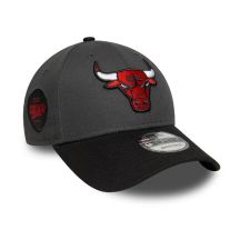 New Era 9FORTY NBA Chicago Bulls Sidepatch Charcoal Cap - 60758984