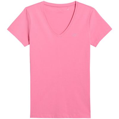 2. Women's T-shirt 4F F2969 pink 4FWAW25TTSHF2969 54S