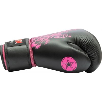 5. TOP TEN "Ultimate Woman" Boxing Gloves 10 oz White and Pink