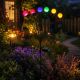 6. SOLAR LAMP DANCING IN THE WIND, COLORFUL BALLS, 6 LEDS, 75CM XXL