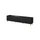 TV cabinet PAFOS 200x40x52 black matt