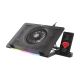14. Genesis Oxid 450 RGB 15.6" laptop cooling pad with fan, backlight, 2 USB