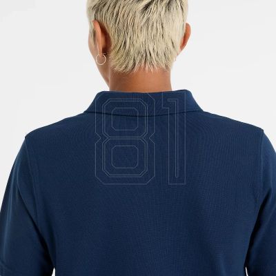 5. New Balance Cotton Pique Polo Shirt M MT51519NNY