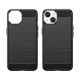 8. Carbon Case for iPhone 14 Plus flexible gel back cover black