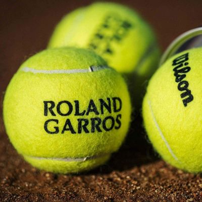 6. Wilson All Court Tennis Ball Roland Garros 3 pcs ITF