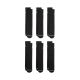 4. Jordan Everyday Cushioned Crew Socks 6 pairs black HV6228 010
