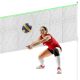 BADMINTON VOLLEYBALL NET POSTS SET 609x220CM