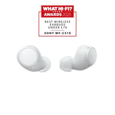 Sony WF-C510 True Wireless Stereo (TWS) In-Ear Headset Calls/Music/Sports/Everyday Bluetooth White