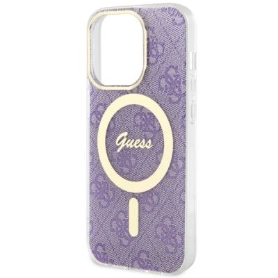 6. Guess GUHMP14LH4STU iPhone 14 Pro 6.1" purple/purple hardcase 4G MagSafe