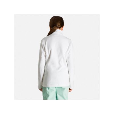 4. ROSSIGNOL Girl 1/2 Zip Fleece Sweatshirt White