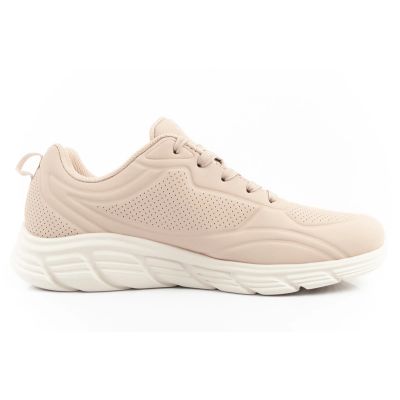 13. Skechers Bobs B Flex sports shoes sneakers women's fashionable beige