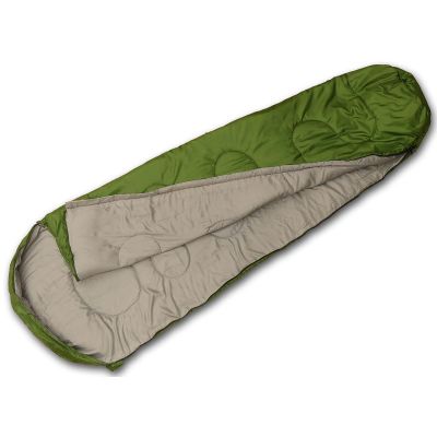 27. TOURIST SLEEPING BAG NEPAL 210x80x50CM GREEN ENERO CAMP