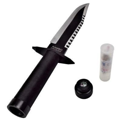 5. Rambo I Cinema Classic 360mm Knife with Leather Sheath (CC-H1)