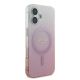 4. Guess IML Glitter Gradient MagSafe iPhone 16 Case - Pink