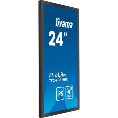 4. iiyama 23.8-inch 10-point PCAP Open Frame touchscreen monitor with IPS panel technology, edge-to-edge glass design, anti-fingerprint coating and metal casing