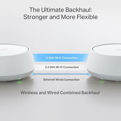8. TP-LINK DecoBE25 mesh system (2-pack)