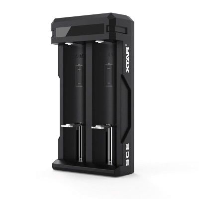 XTAR CHARGER FOR LI-ION 18650 BATTERY USB-C SC2
