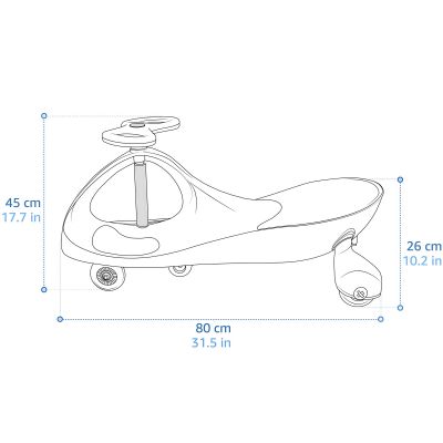 21. Meteor Swingo Gravity Ride-On Blue