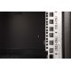 7. Digitus Unique 19" 7U 600x600 wall-mounted network cabinet, glass door, black, undivided, assembled, 100kg