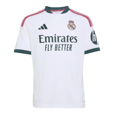 Adidas Junior Real Madrid Home Jersey KC3993
