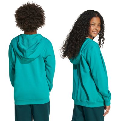 5. Adidas Essentials green kids tracksuit JN2427