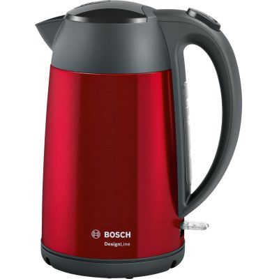 Bosch TWK3P424 Electric Kettle 1.7 L 2400 W Gray, Red
