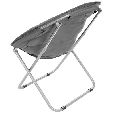 17. MOON CAMPING CHAIR 82x68x79CM DARK GREY ENERO CAMP