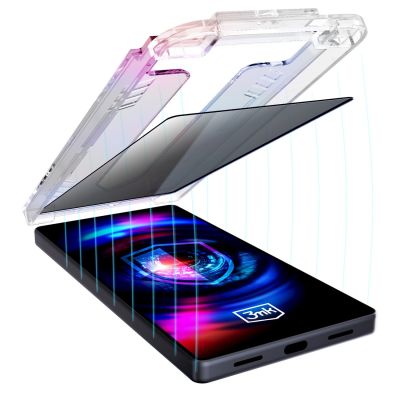 7. 3mk Hardglass Max Privacy Tempered Glass for Samsung Galaxy S25 FE