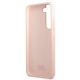 7. Karl Lagerfeld KLHCS22MSSKCI S22+ S906 hardcase jasno różowy/light pink Silicone Ikonik Karl & Choupette