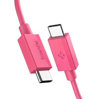 2. Spigen Essential EB6015CC USB-C Cable 60W 100 cm - Pink