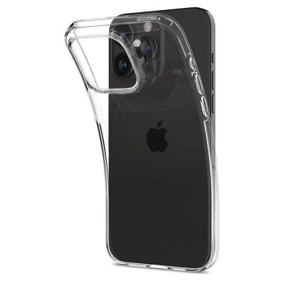 6. Spigen Crystal Flex Case for iPhone 15 Pro - Clear