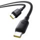 4. Baseus Silky Series 100W USB-C - USB-C 1m Cable - Black