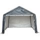 GARDEN GARAGE PAVILION 3.50x3.50x2.60M GRAY SASKA GARDEN