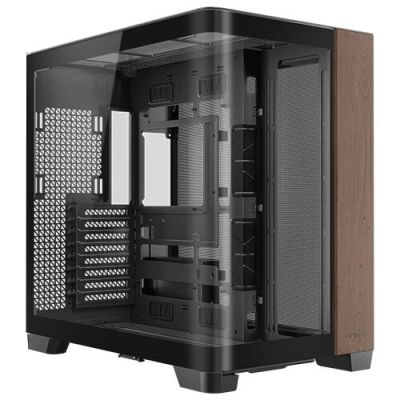 15. Antec C8 Curve Wood Full Tower Black, Clear, Wood
